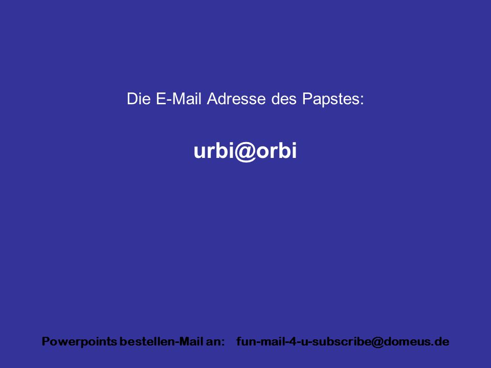 die e mail adresse die e mail adresse